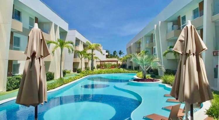 Guarajuba - Porto Smeralda 2 Suites Camaçari Buitenkant foto